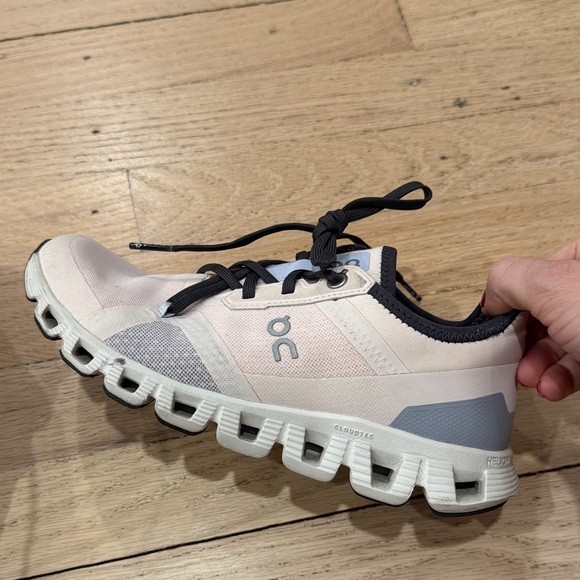 ON Running Brand Cloud X 3 AD Pink/White Women's Shoes - Picture 9 of 11